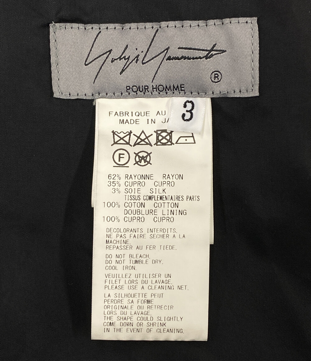 YOHJI YAMAMOTO POUR HOMME プリントスカート Cu Ry S WW PT SKIRT 24AW HO-S09-226 メンズ SIZE 3 ヨウジヤマモトプールオム