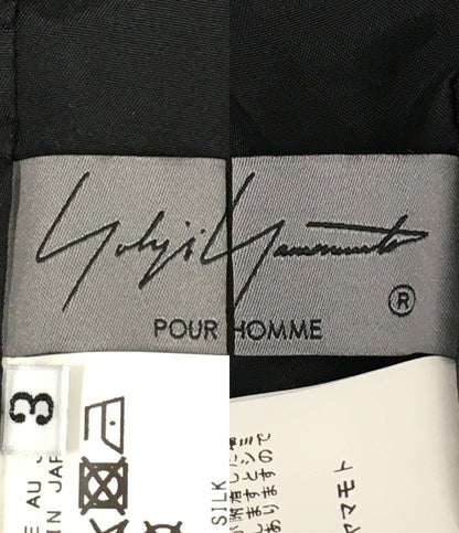 YOHJI YAMAMOTO POUR HOMME マチ付きP・柄 サルエルパンツ 21AW メンズ SIZE 3 ヨウジヤマモトプールオム