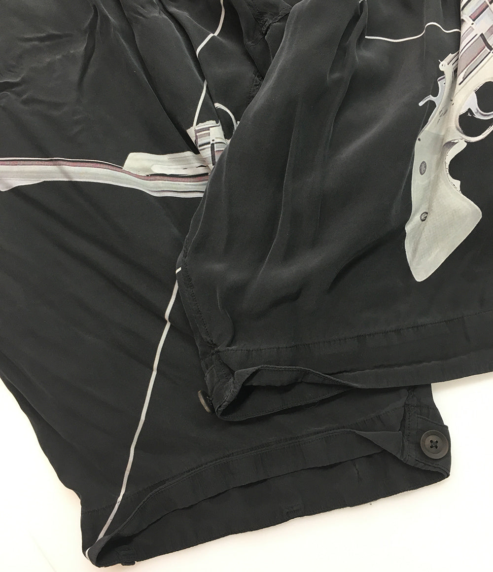 YOHJI YAMAMOTO POUR HOMME マチ付きP・柄 サルエルパンツ 21AW メンズ SIZE 3 ヨウジヤマモトプールオム