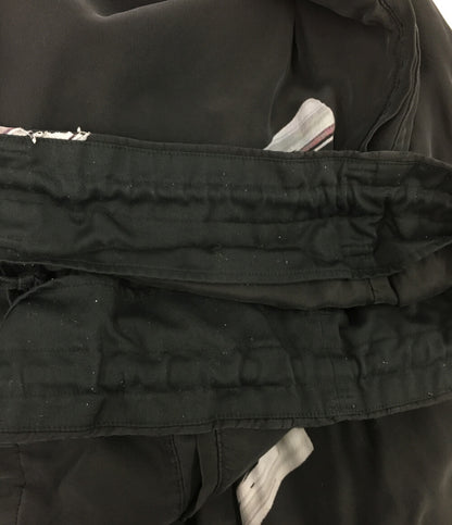 YOHJI YAMAMOTO POUR HOMME マチ付きP・柄 サルエルパンツ 21AW メンズ SIZE 3 ヨウジヤマモトプールオム