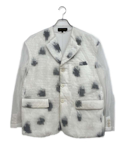 COMME des GARCONS メッシュレイヤードジャケット 25SS GO-J010 レディース SIZE XS コムデギャルソン