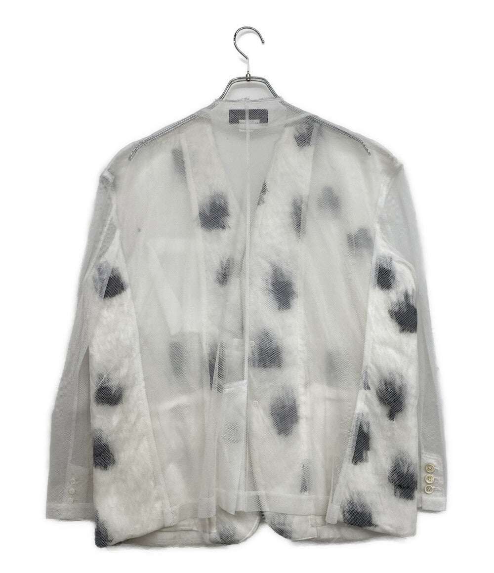 COMME des GARCONS メッシュレイヤードジャケット 25SS GO-J010 レディース SIZE XS コムデギャルソン