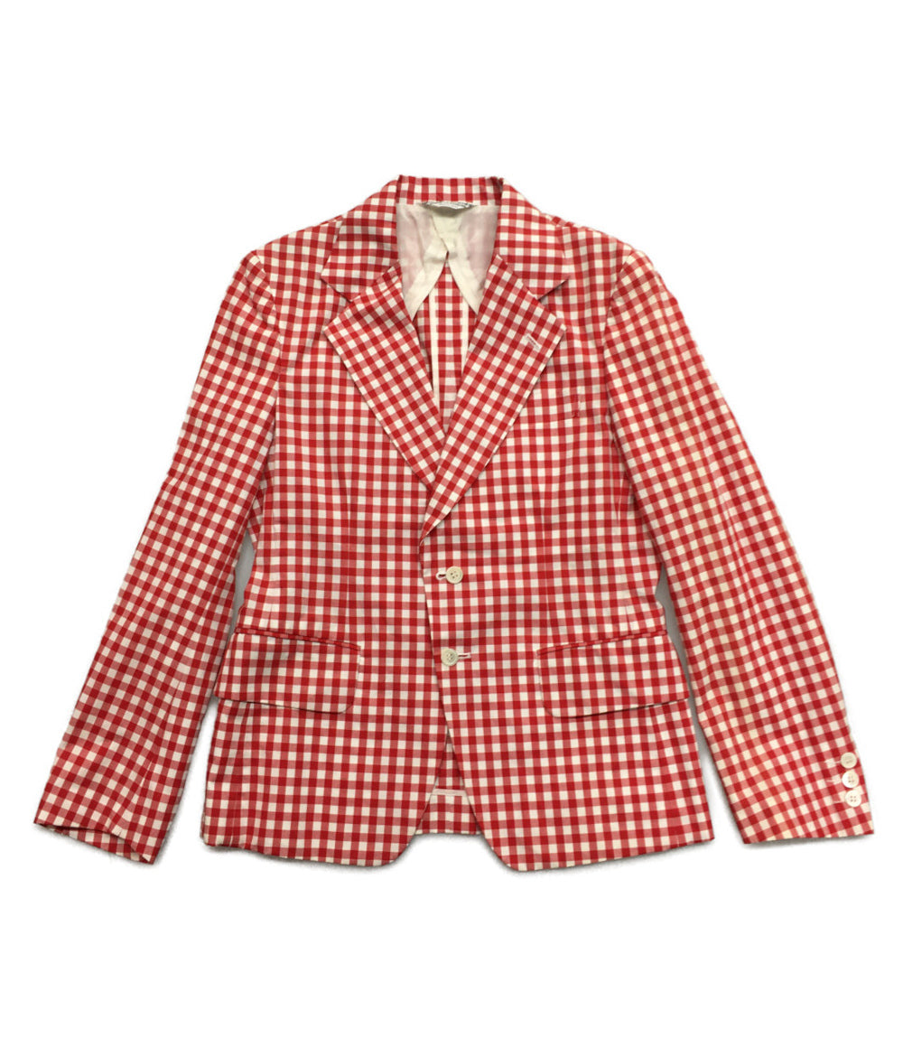 robe de chambre COMME des GARCONS テーラードジャケット ギンガム