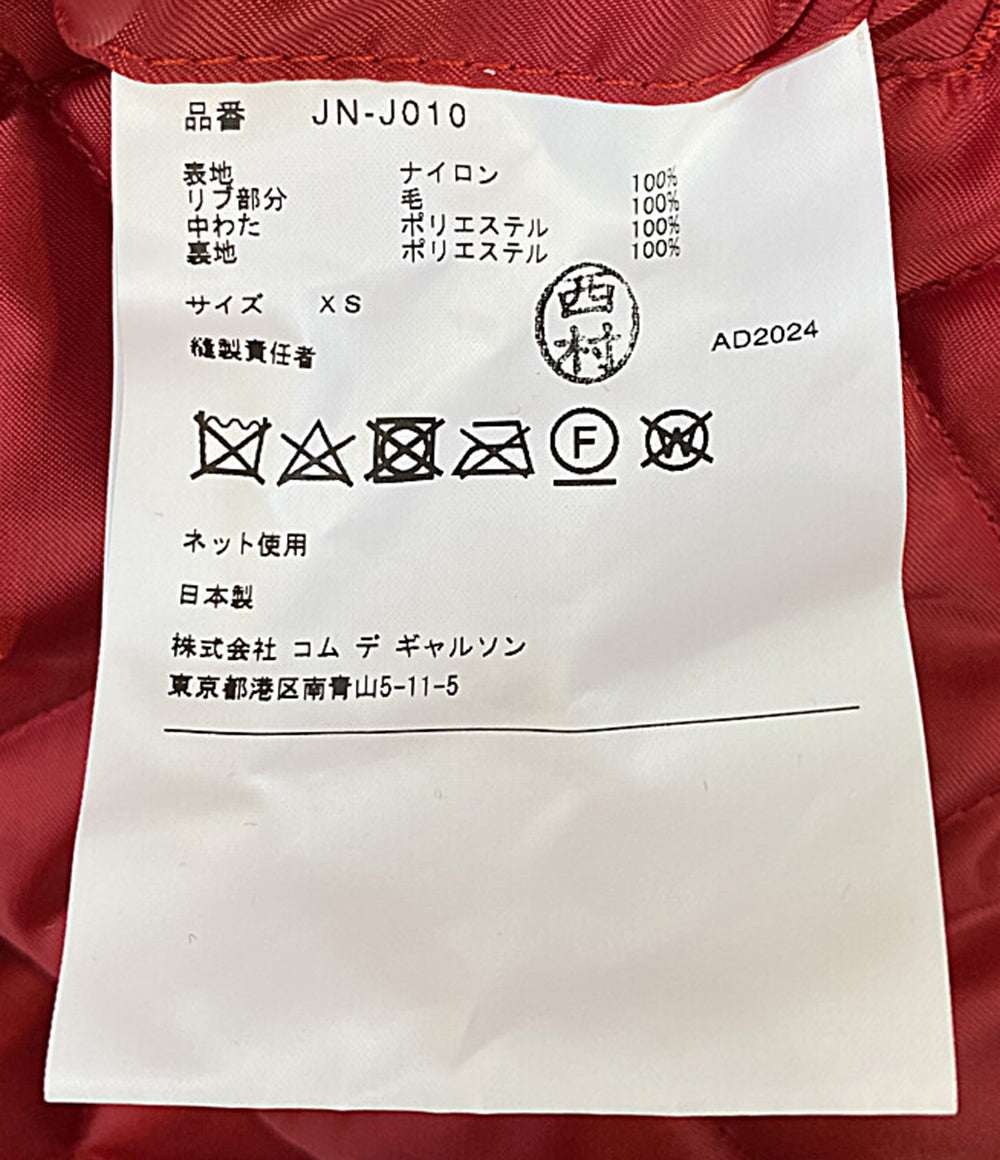 JUNYA WATANABE COMME des GARCONS オーバーサイズボンバージャケット 24AW JN-J010 レディース SIZE XS ジュンヤワタナベコムデギャルソン