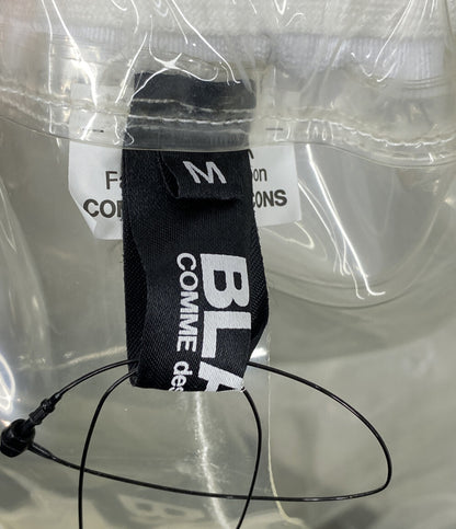 BLACK COMME des GARCONS オーバーサイズスローガンクリアスカート 22AW レディース SIZE M ブラックコムデギャルソン