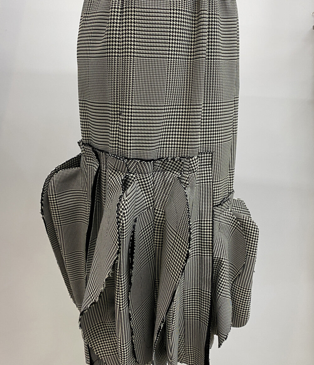 美品 COMME des GARCONS 千鳥柄 スカート 24AW レディース SIZE XS コムデギャルソン