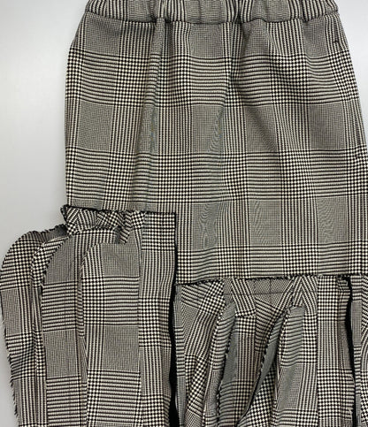 美品 COMME des GARCONS 千鳥柄 スカート 24AW レディース SIZE XS コムデギャルソン
