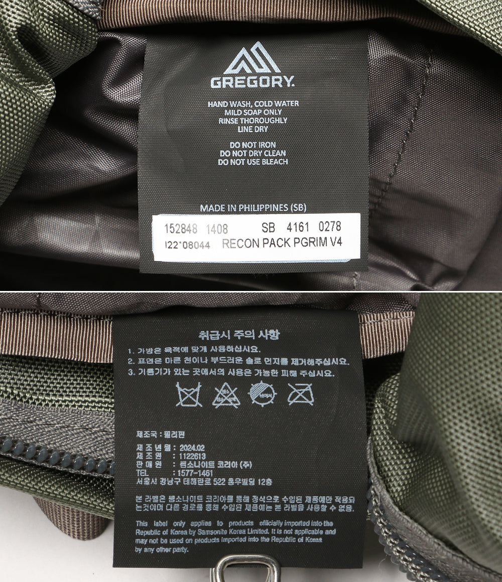 美品 GREGORY×PILGRIM ピルグリム リュック・デイパック RECON PACK メンズ グレゴリー