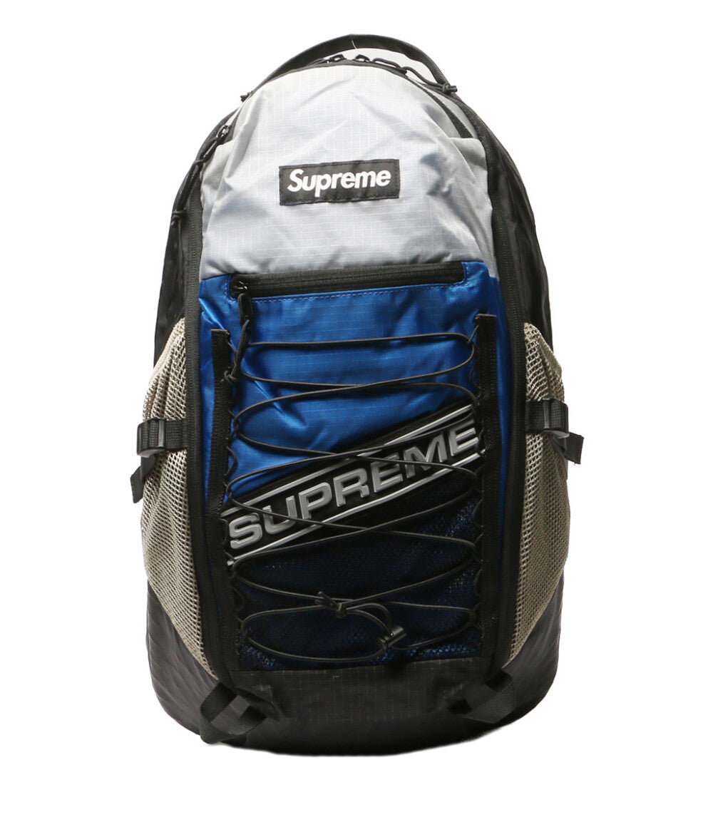Supreme リフレクターロゴブルーバックパック 23FW メンズ シュプリーム