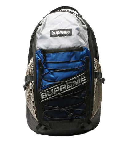 Supreme リフレクターロゴブルーバックパック 23FW メンズ シュプリーム
