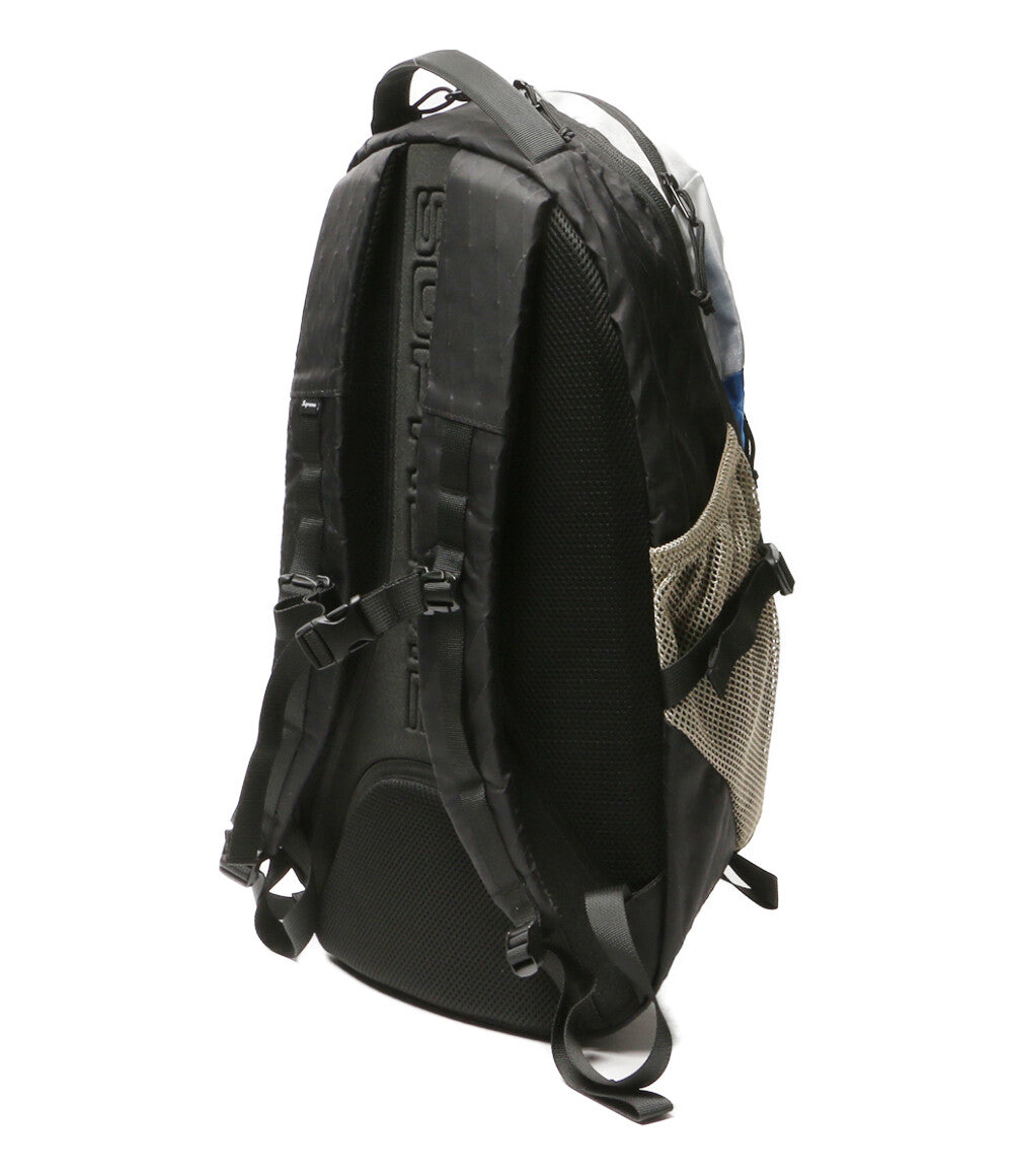 Supreme リフレクターロゴブルーバックパック 23FW メンズ シュプリーム