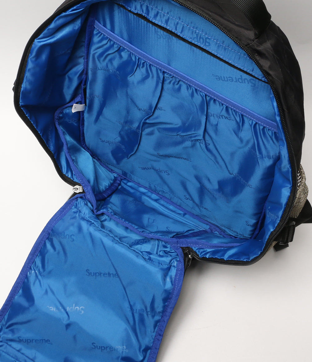 Supreme リフレクターロゴブルーバックパック 23FW メンズ シュプリーム