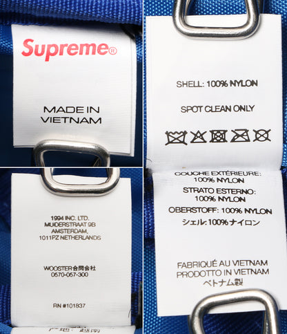 Supreme リフレクターロゴブルーバックパック 23FW メンズ シュプリーム