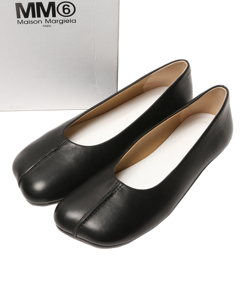MM6 パンプス ANATOMIC STITCH-OUT LEATHER BALLERINAS レディース SIZE 39 エムエムシックス