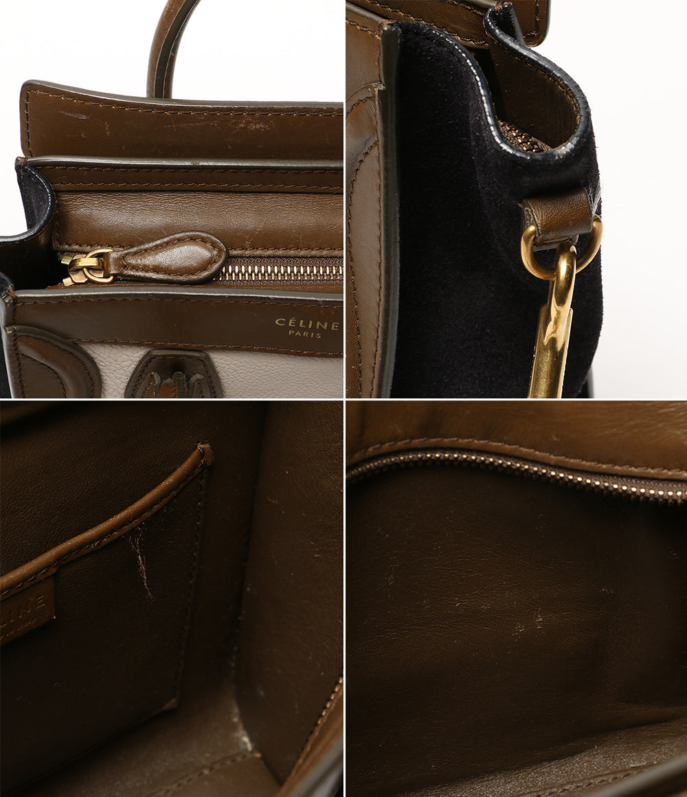 CELINE ハンドバッグ ショルダーバッグ S-AT-1103 S-MM-1103 ナノショッパー ラゲージ レディース セリーヌ