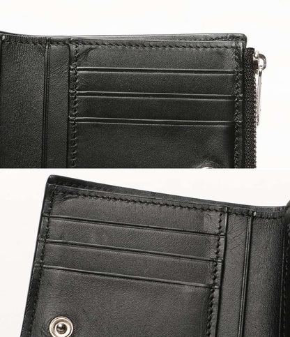 LOEWE 二つ折り財布 SLIM COMPACT WALL BLACK メンズ ロエベ