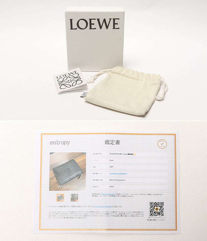 LOEWE 二つ折り財布 SLIM COMPACT WALL BLACK メンズ ロエベ