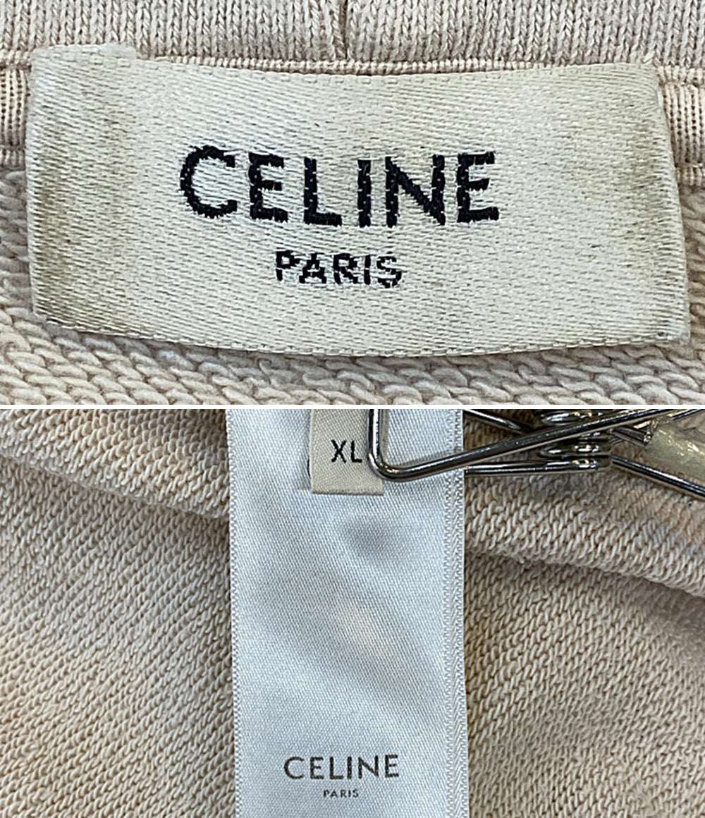 CELINE スウェット 2V321670Q ルーズ フーディー メンズ SIZE XL セリーヌ