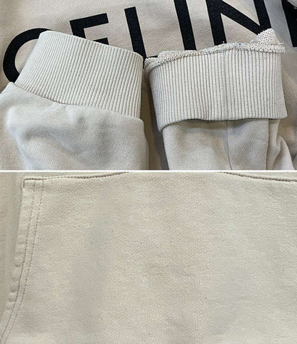 CELINE スウェット 2V321670Q ルーズ フーディー メンズ SIZE XL セリーヌ