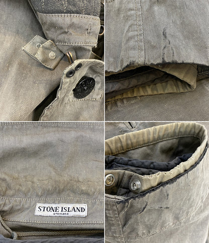 STONE ISLAND コーティング加工ハーフコート 00S メンズ SIZE L ストーンアイランド