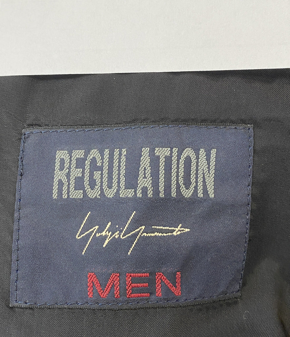 REGULATION Yohji Yamamoto MEN レギュレーション ヨウジヤマモトメン ウールギャバジン ドクタージャケット 23SS HZ-J01-140 メンズ SIZE 2