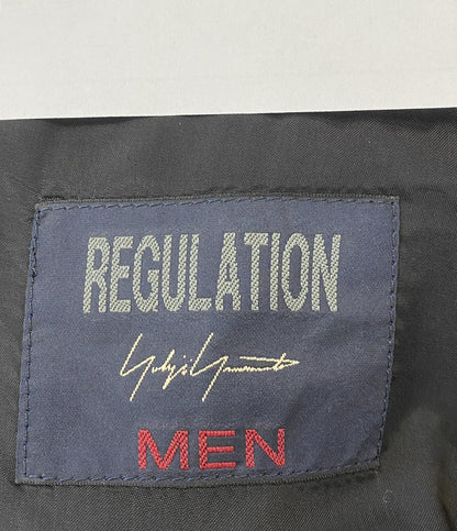 REGULATION Yohji Yamamoto MEN レギュレーション ヨウジヤマモトメン ウールギャバジン ドクタージャケット 23SS HZ-J01-140 メンズ SIZE 2