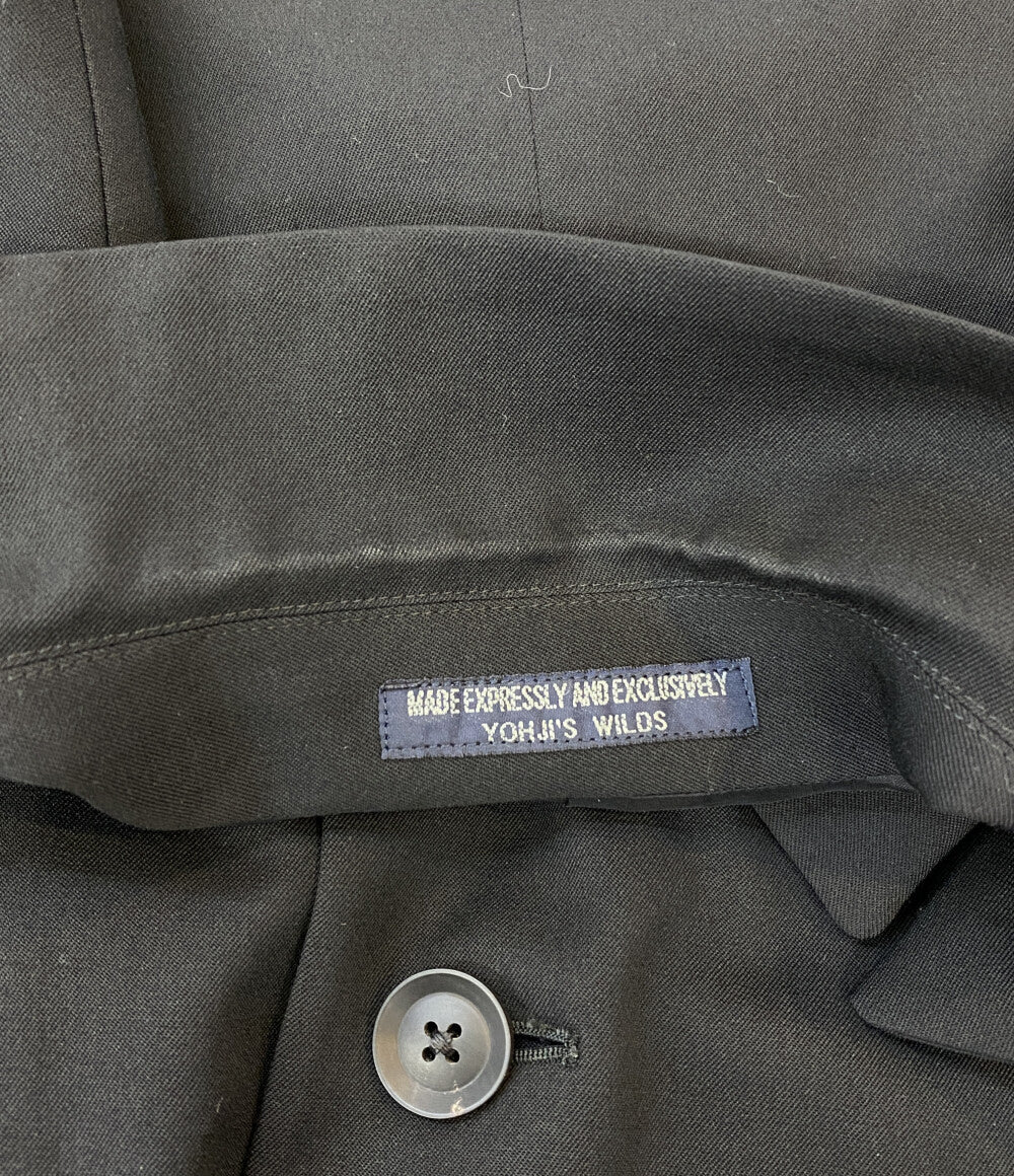 REGULATION Yohji Yamamoto MEN レギュレーション ヨウジヤマモトメン ウールギャバジン ドクタージャケット 23SS HZ-J01-140 メンズ SIZE 2