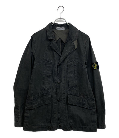 STONE ISLAND テーラードジャケット ワッペン付きテーラードジャケット 00S メンズ SIZE M ストーンアイランド