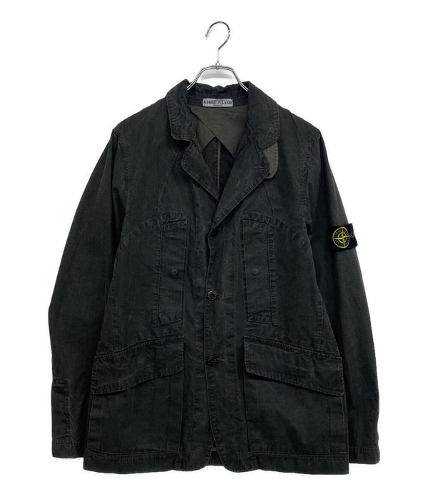 STONE ISLAND テーラードジャケット ワッペン付きテーラードジャケット 00S メンズ SIZE M ストーンアイランド
