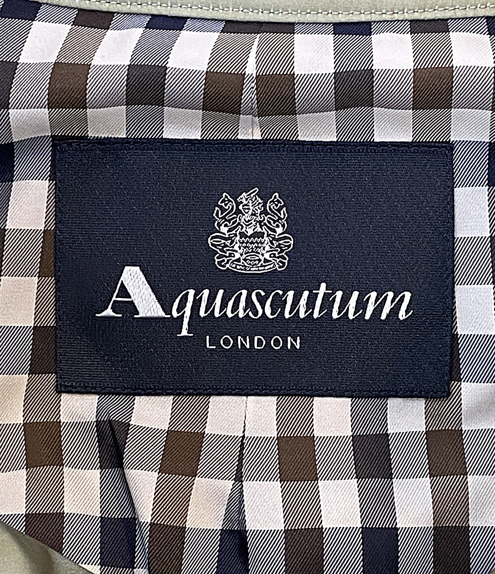 Aquascutum トレンチコート Kings Way Light 2204251303-84 メンズ SIZE 38 アクアスキュータム