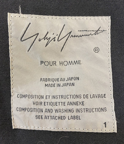 YOHJI YAMAMOTO POUR HOMME シワギャバワイドオーバーオール 20SS メンズ SIZE 1 ヨウジヤマモトプールオム