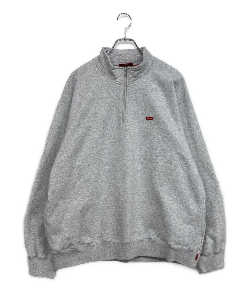 Supreme スウェット Small Box Half Zip Pullover メンズ SIZE L シュプリーム