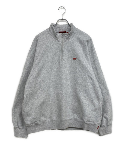Supreme スウェット Small Box Half Zip Pullover メンズ SIZE L シュプリーム