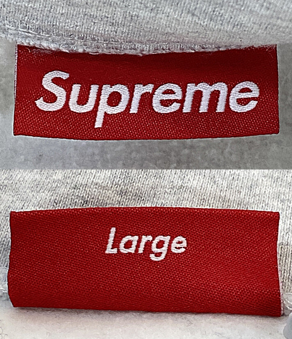 Supreme スウェット Small Box Half Zip Pullover メンズ SIZE L シュプリーム