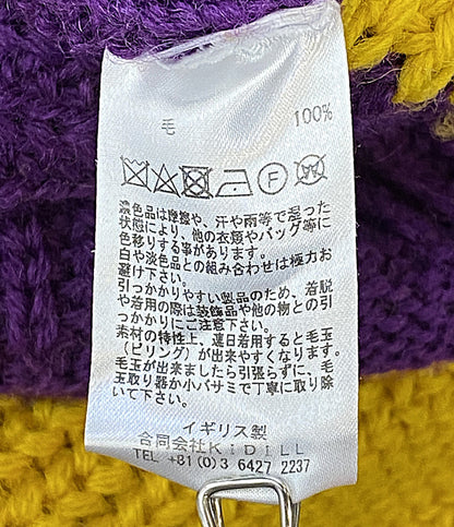 KIDILL キディル ブリティッシュウールオーバーニット メンズ SIZE -