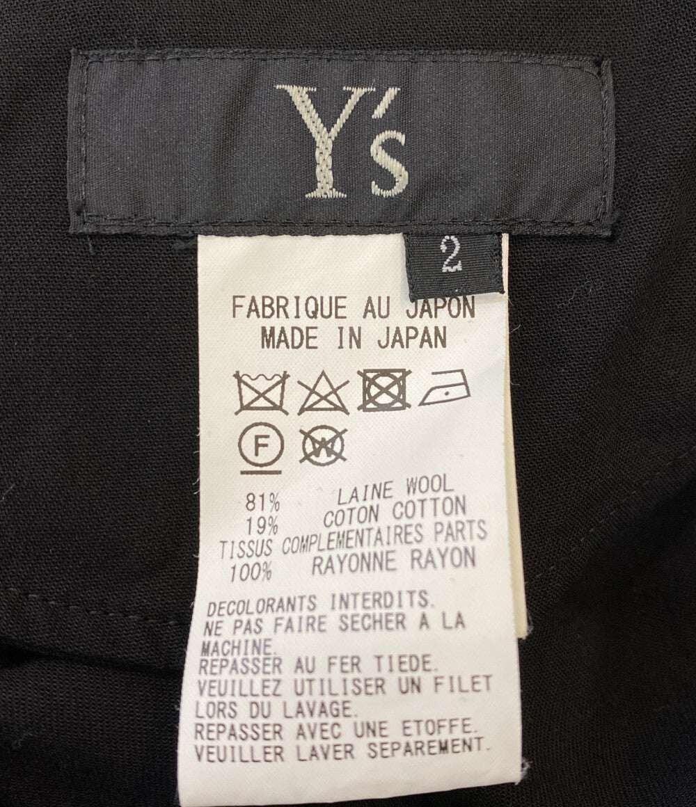Y's ニット切替マキシワンピース 18AW YV-D12-805 レディース SIZE 2 ワイズ