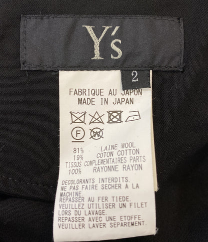 Y's ニット切替マキシワンピース 18AW YV-D12-805 レディース SIZE 2 ワイズ