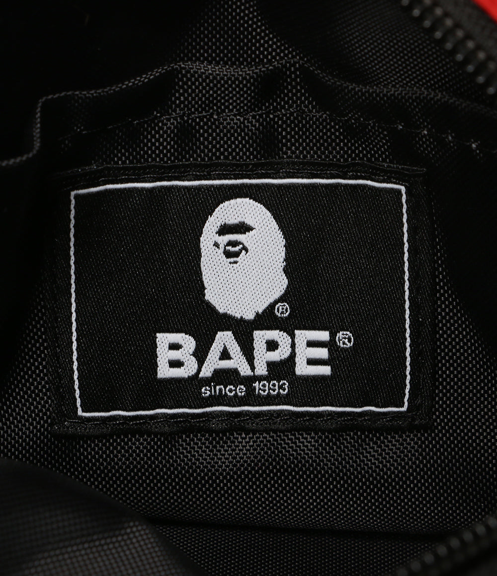 A BATHING APE ショルダーバッグ COLOR CAMO SHARK MINI BAG メンズ アベイシングエイプ