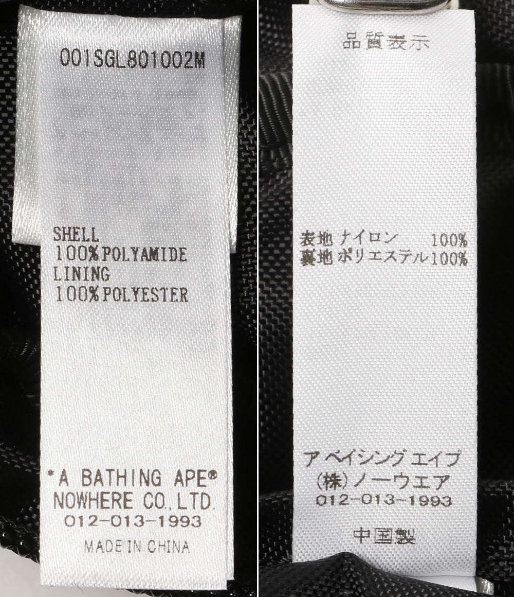A BATHING APE ショルダーバッグ COLOR CAMO SHARK MINI BAG メンズ アベイシングエイプ