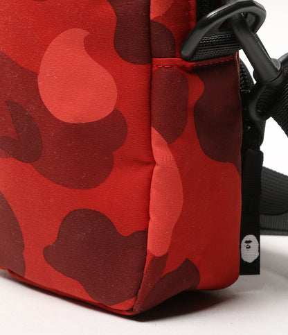 A BATHING APE ショルダーバッグ COLOR CAMO SHARK MINI BAG メンズ アベイシングエイプ
