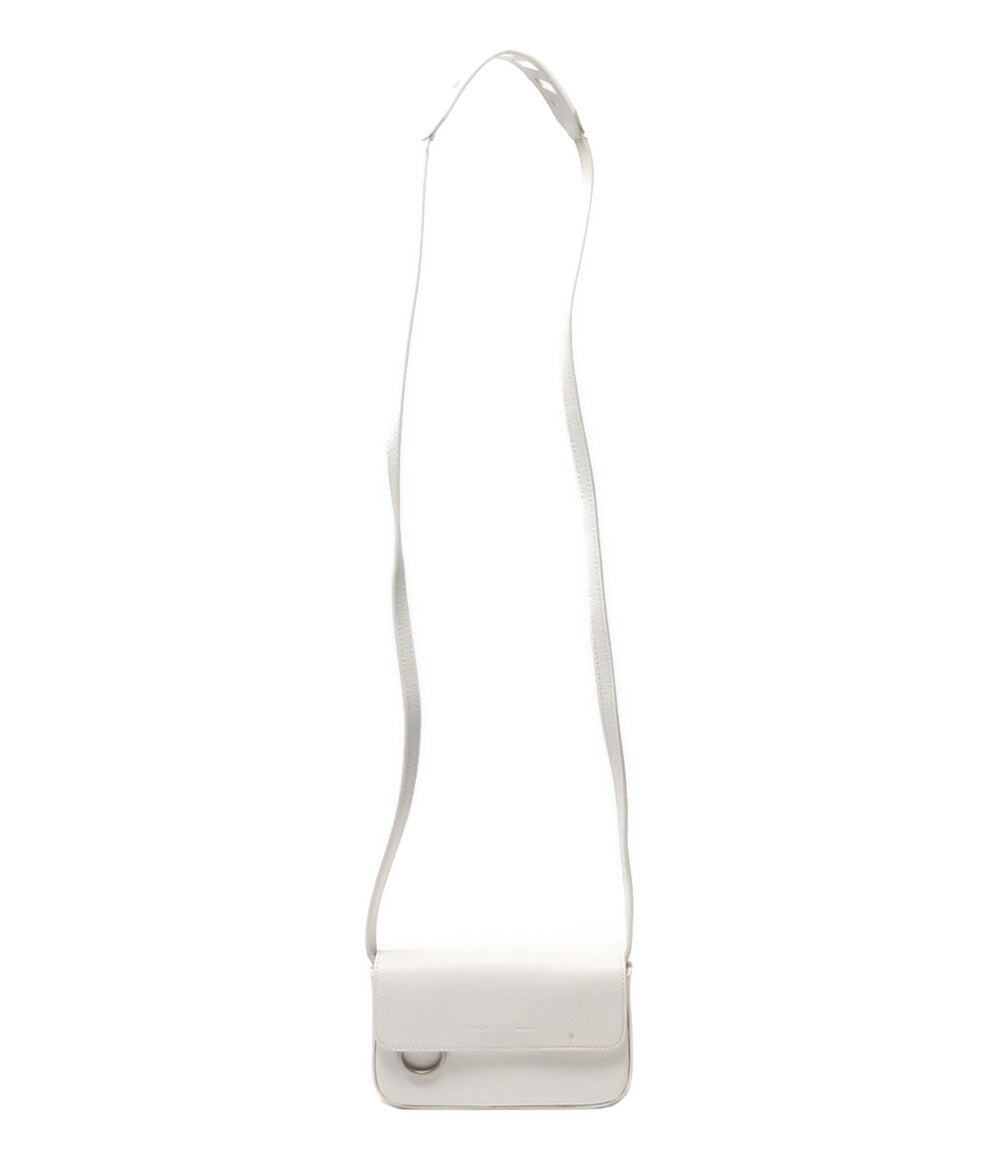 OFF-WHITE ボディバッグ ショルダーバッグ CROSSBODY FLAP メンズ オフホワイト