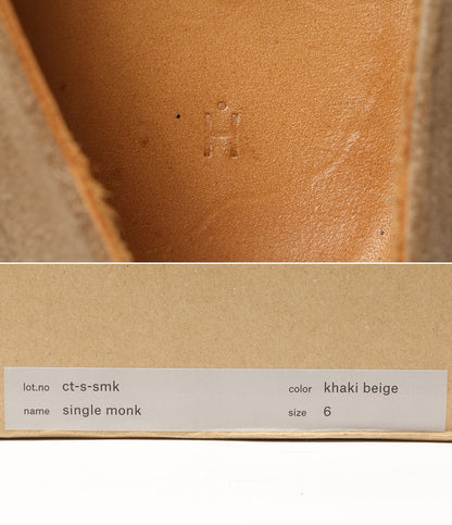 Hender Scheme ドレスシューズ Single Monk Rabbit fur メンズ SIZE 6 エンダースキーマ