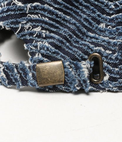 KAMIYA×CA4LA カミヤ カシラ キャップ WAVE DENIM CAP レディース