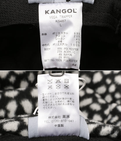 美品 KANGOL トラッパーハット キャップ MEGA TRAPPER レディース SIZE L カンゴール