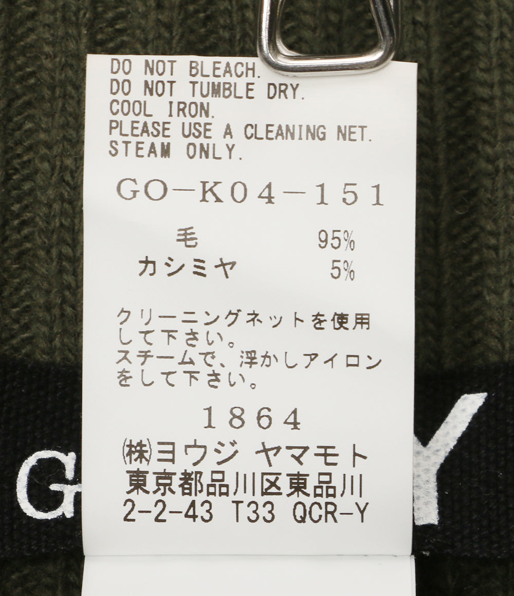 GROUND Y ストール CASHMERE WOOL ZIPPER NECK WARMERS 24aw レディース SIZE 2 グラウンド ワイ