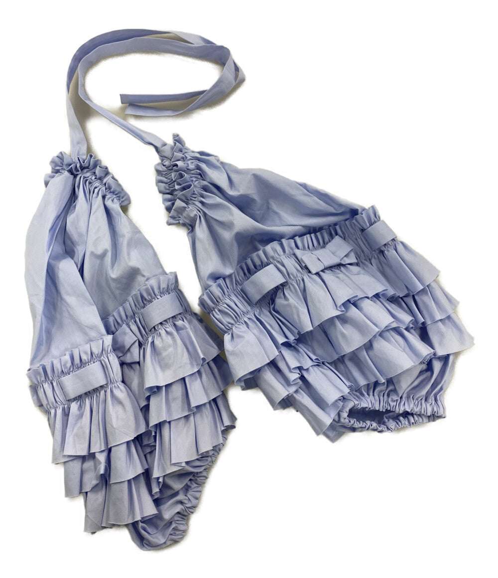 美品 COMME des GARCONS GIRL フリル付け袖 ブルー 25SS NO-K801 レディース コムデギャルソンガール