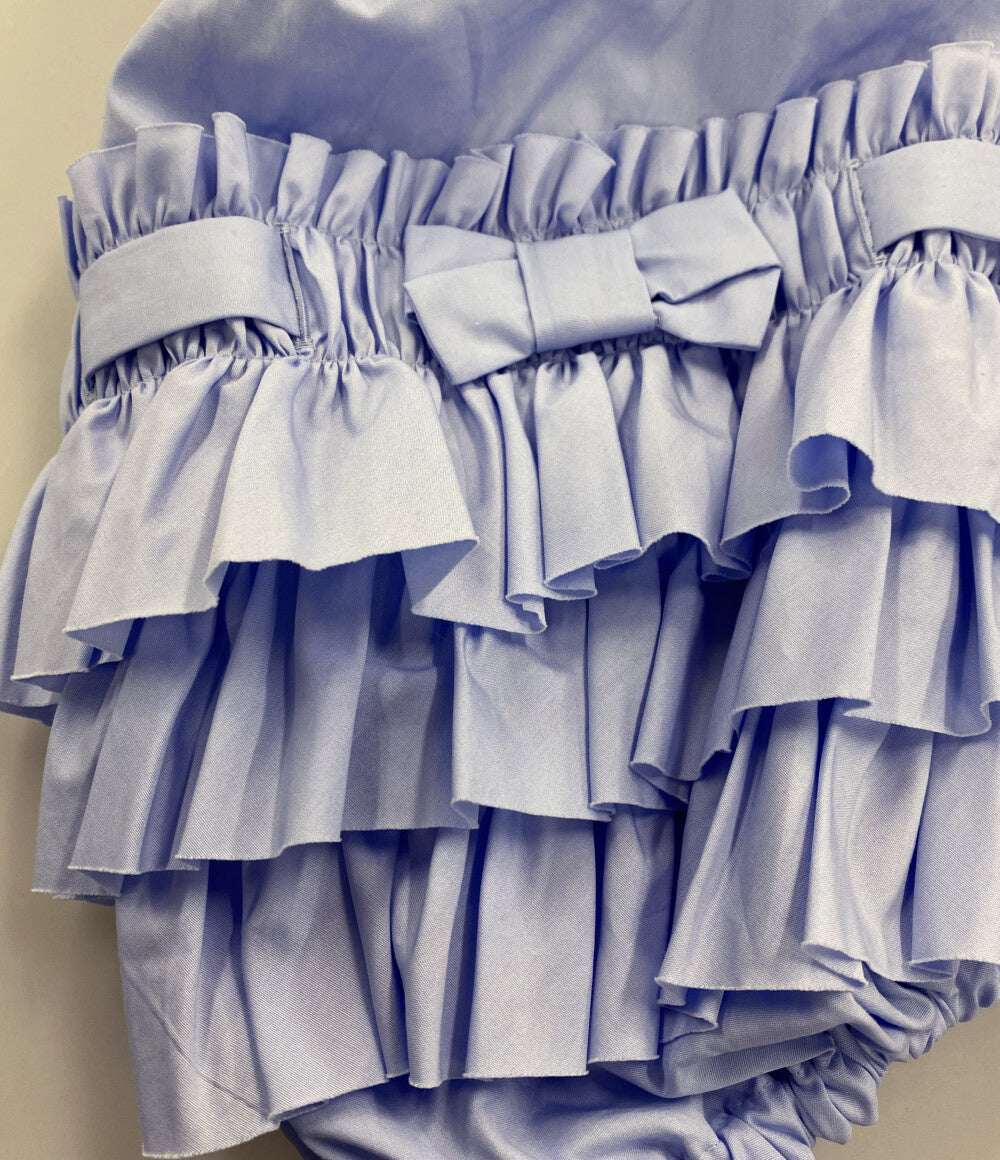 美品 COMME des GARCONS GIRL フリル付け袖 ブルー 25SS NO-K801 レディース コムデギャルソンガール