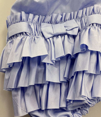 美品 COMME des GARCONS GIRL フリル付け袖 ブルー 25SS NO-K801 レディース コムデギャルソンガール