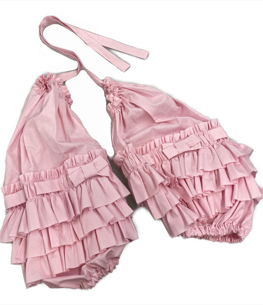 美品 COMME des GARCONS GIRL フリル付け袖 ピンク 25SS NO-K801 レディース コムデギャルソンガール