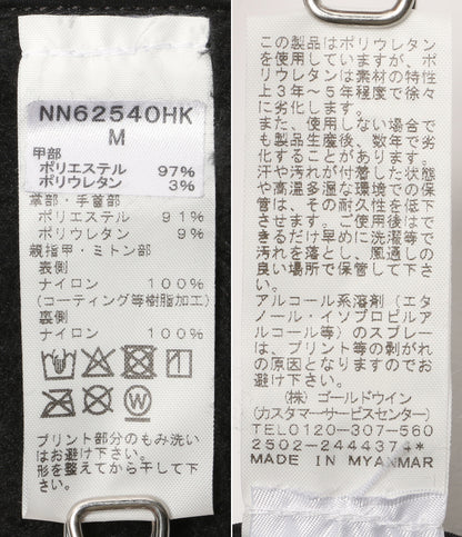 美品 TNFH THE NORTH FACE × HYKE ハイク 手袋 Fleece Trail Glove NN62540HK レディース SIZE M ザ・ノースフェイス